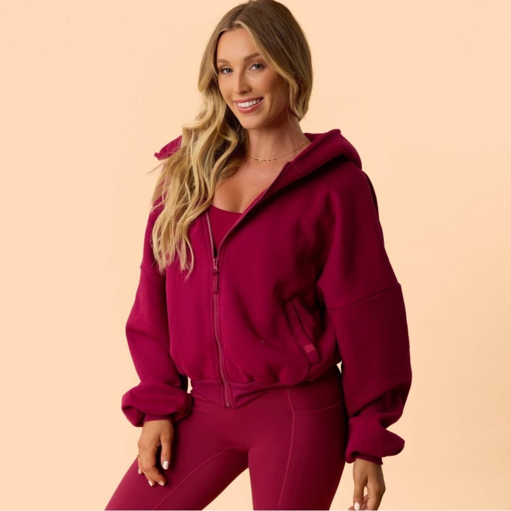 Blogilates Marshmallow Hoodie